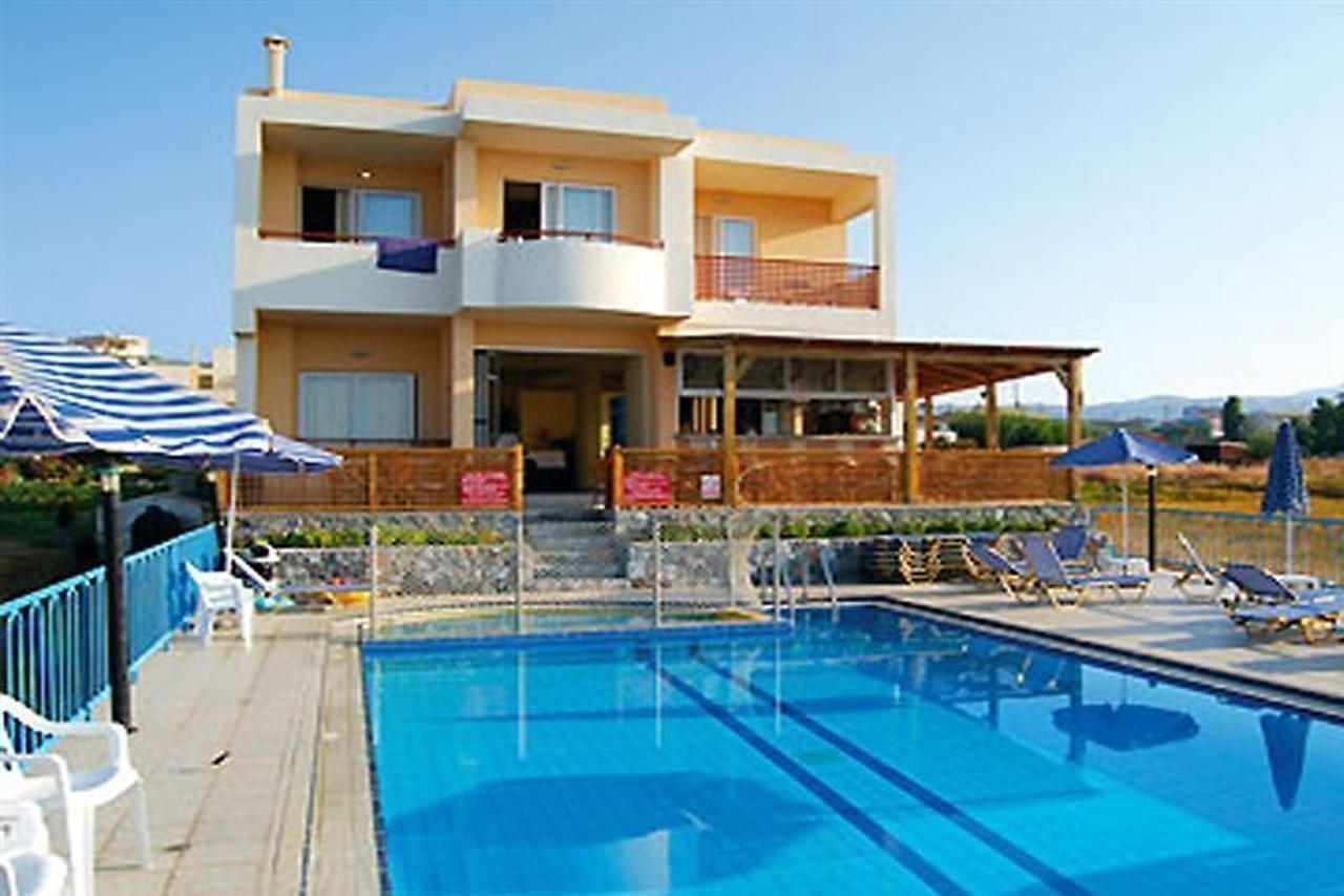 Danaos Beach Apartments Sfáka Eksteriør billede